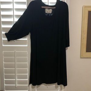 Cupio dress 3/4 length sleeves 87% viscose and 13% spandex machine wash cold